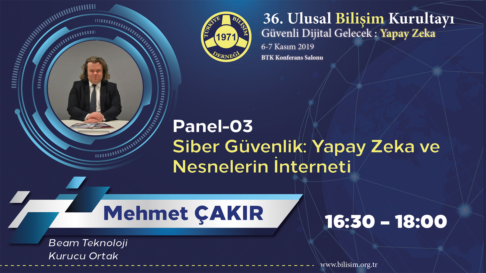 Mehmet ÇAKIR - 36. Ulusal Bilişim Kurultayı