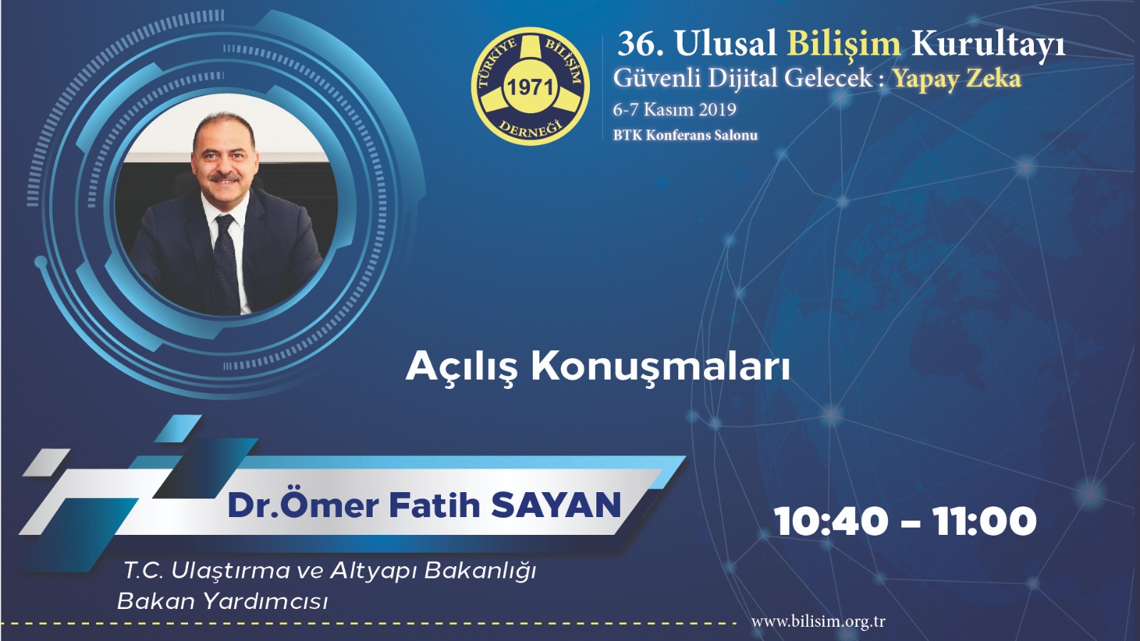 Ömer Fatih SAYAN - 36. Ulusal Bilişim Kurultayı