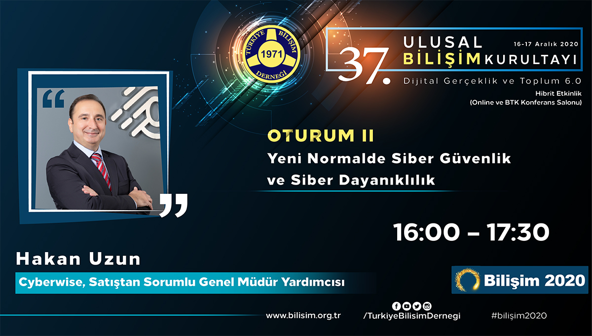 Hakan UZUN - 37. Ulusal Bilişim Kurultayı 2020