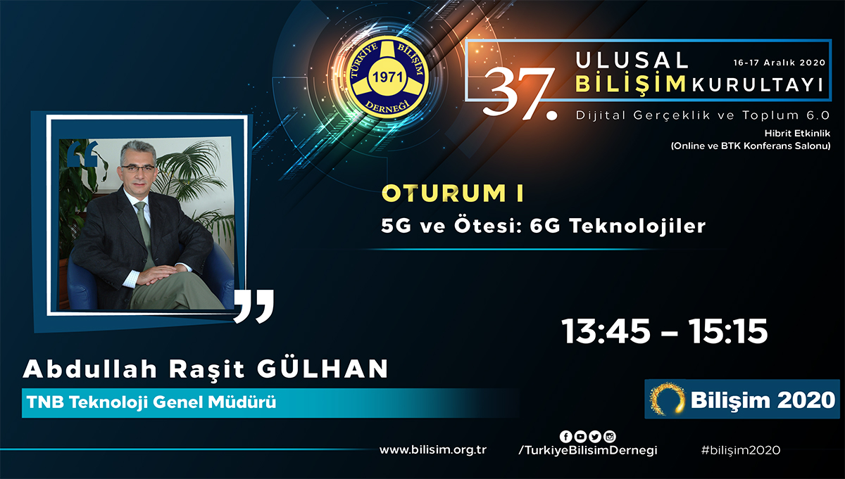 Abdullah Raşit GÜLHAN - 37. Ulusal Bilişim Kurultayı 2020