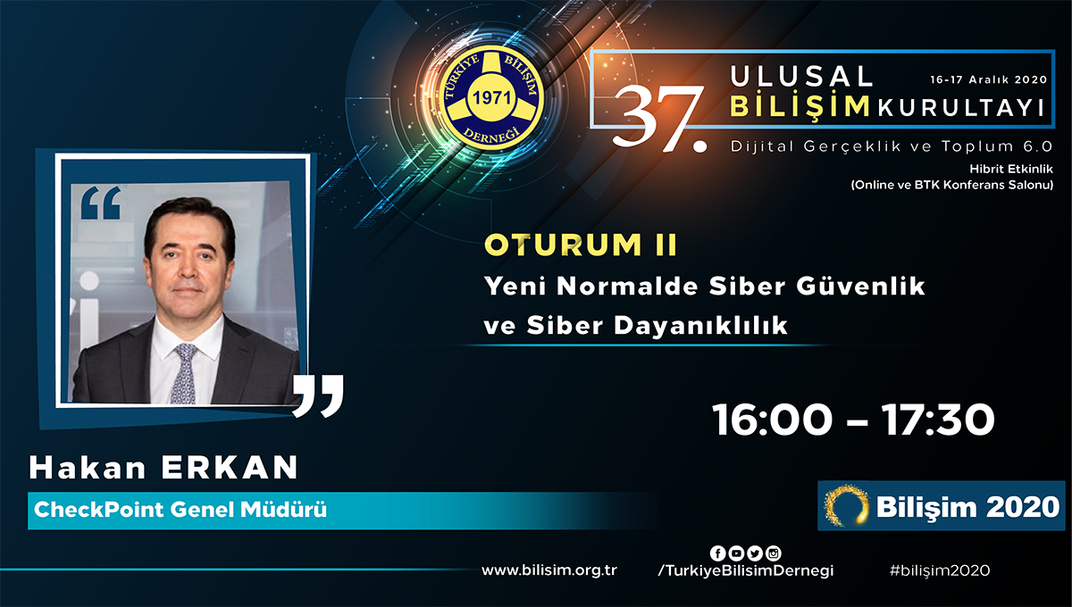 Hakan ERKAN - 37. Ulusal Bilişim Kurultayı 2020