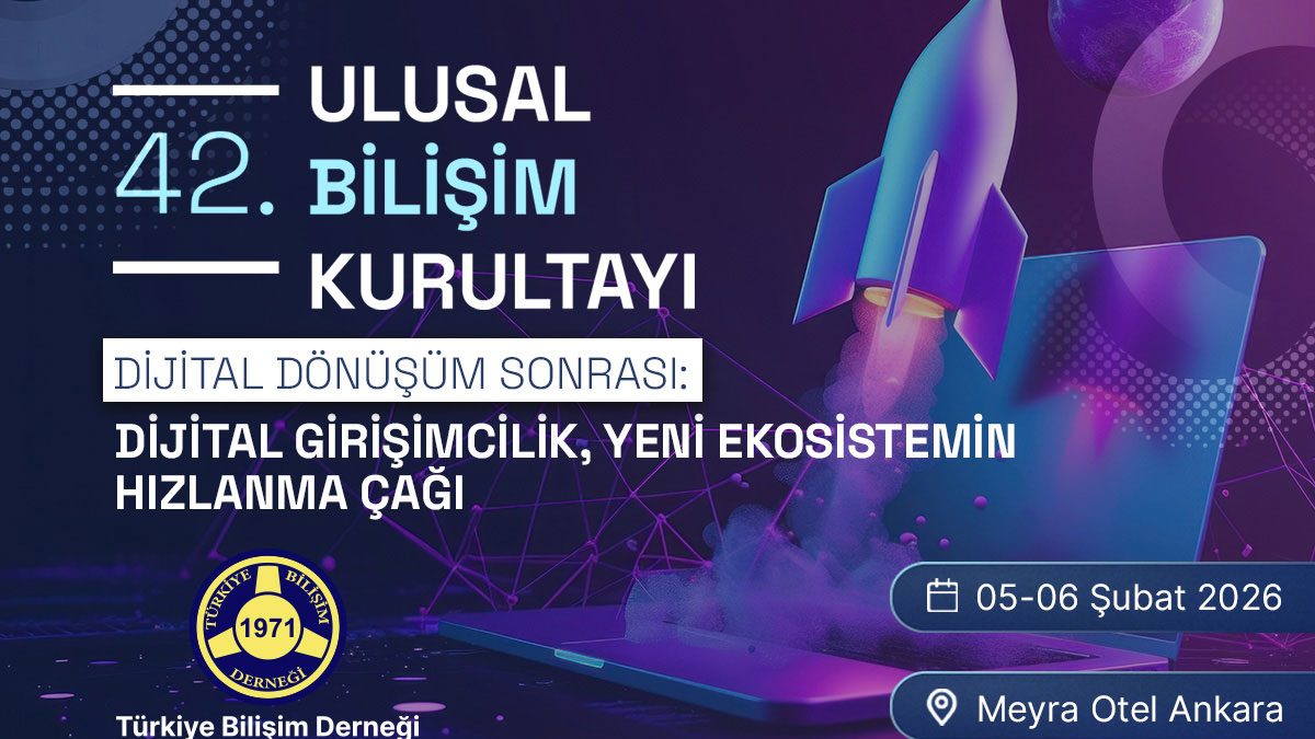 06 - DİJİTAL DÖNÜŞÜM SONRASI: DİJİTAL GİRİŞİMCİLİK, YENİ EKOSİSTEMİN HIZLANMA ÇAĞI | 42. Ulusal Bilişim Kurultayı | BİLİŞİM 2026